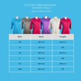 thumbnail image 4 of Navy Cutter Women's Catchit Solid Performance Polo T-Shirt ¾ Sleeve Length for Casual Businnes and School Every Day Wear Color Violet Size M, 4 of 4