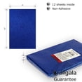 thumbnail image 2 of Allgala 12 Pack Glitter EVA Foam Paper 8 x 12inch Sheets-Royal-CF85004, 2 of 2