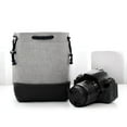 thumbnail image 6 of Heavy Duty Oxford Leather Lens Bag Shockproof Protective Sleeve Organiser For DSLR Camera Equipment Accessories, 6 of 11