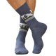 thumbnail image 2 of Atlas For Men - Calcetines Estampado para Hombre - Pack de 4 (Burdeos, Gris, Caqui, Azul), 2 of 5