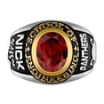thumbnail image 2 of Order Now for 2025 Graduation, Freestyle Men's Birthstone Class Ring, Personalized, High School or College Graduation, 2 of 5