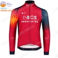 thumbnail image 4 of 2023 INEOS Grenadier Team - Maillot de ciclismo de invierno de manga larga para hombre, ropa para carreras de bicicletas de carretera, camisetas para bicicletas de montaña, uniformes, 4 of 5