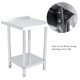 thumbnail image 5 of Mesa de trabajo de acero inoxidable de doble capa Mesa de cocina Mesa de operaciones Mesa de trabajo Escritorio de cocina Mesa de preparación de cocina comercial de 06 mm ANGGREK Otros, 5 of 8