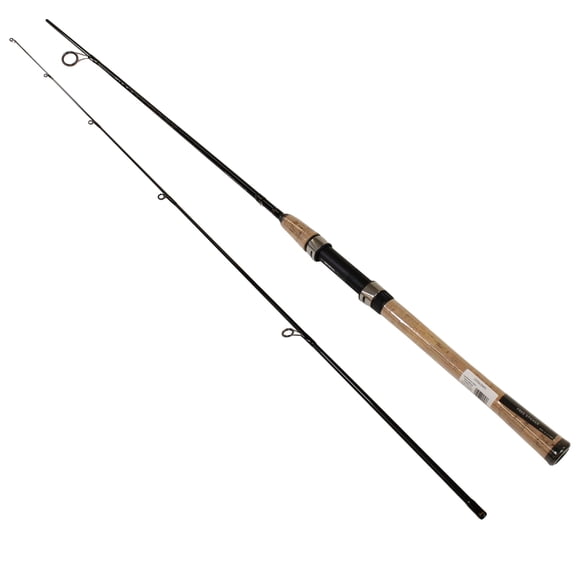 Daiwa Crossfire Freshwater Spinning Rod 6'6" Length, 2 Piece, 6-15 lb Line Rate, 1/8-3/4 oz Lure Rate, Medium Power
