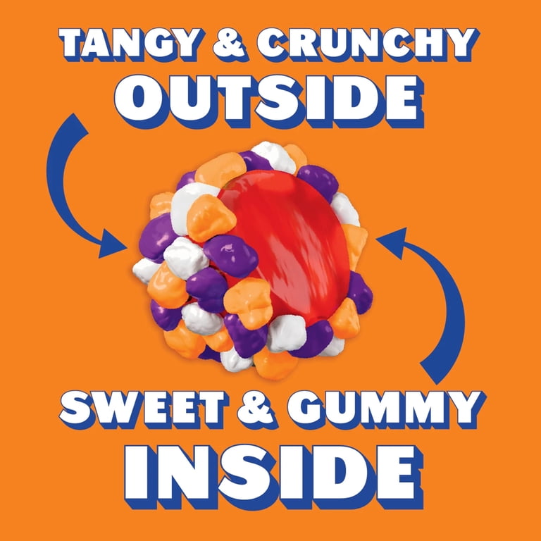NERDS Spooky Gummy Clusters, Halloween Candy, 8 Ounce Resealable