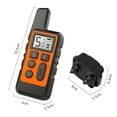 thumbnail image 2 of Collier d'Entraînement pour Chien, Collier Antichoc Rechargeable pour Chien avec Bip de Vibration, Télécommande 500 m, Niveau Réglable à 100, 2 of 7