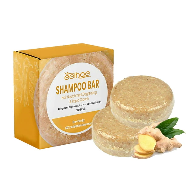 Ginger Hair Regrowth Shampoo Bar Natural Organic Ginger Shampoo Bar, Ginger Bar Shampoo Promotes