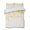 Yellow White, variant on Quilts Queen Size, Blue Polka Dot Soft Comforter Bedding Set for Bed, Abstract Modern Art Dots Watercolor Lightweight Quilted Bedspread with Pillow Cover(2 Pieces) for All Season, 90x96 Inch