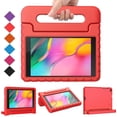 thumbnail image 4 of Paquete Mica de Hidrogel y Funda para Galaxy Tab A9 8.7 Agarradera Roja, 4 of 9