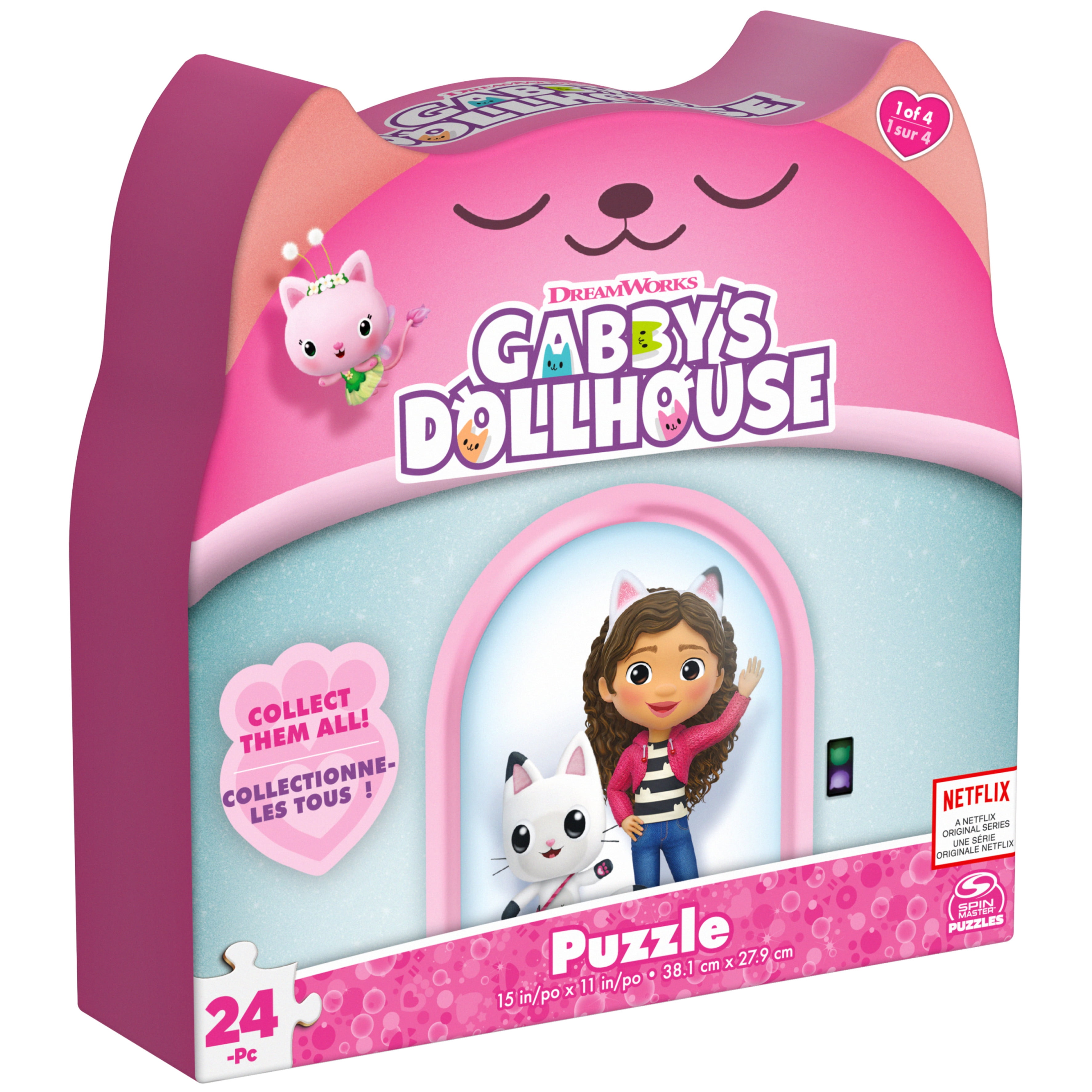 Gabby's Doll House - Puzzle 24 Maxi Peças Casa da Gabby - Autobrinca Online