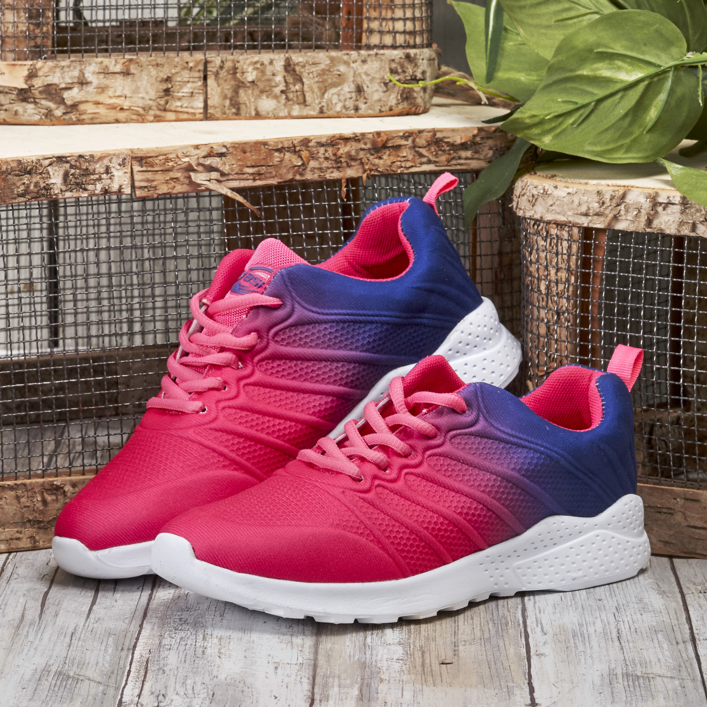 fuchsia sneakers