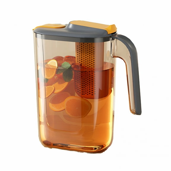 ACDANC Juice Jug 1 Gallon Pitcher Water Pitcher with Lid Perfect for Making Tea Juice and Cold Drink Water Jug for Hot/Cold Lemonade Juice