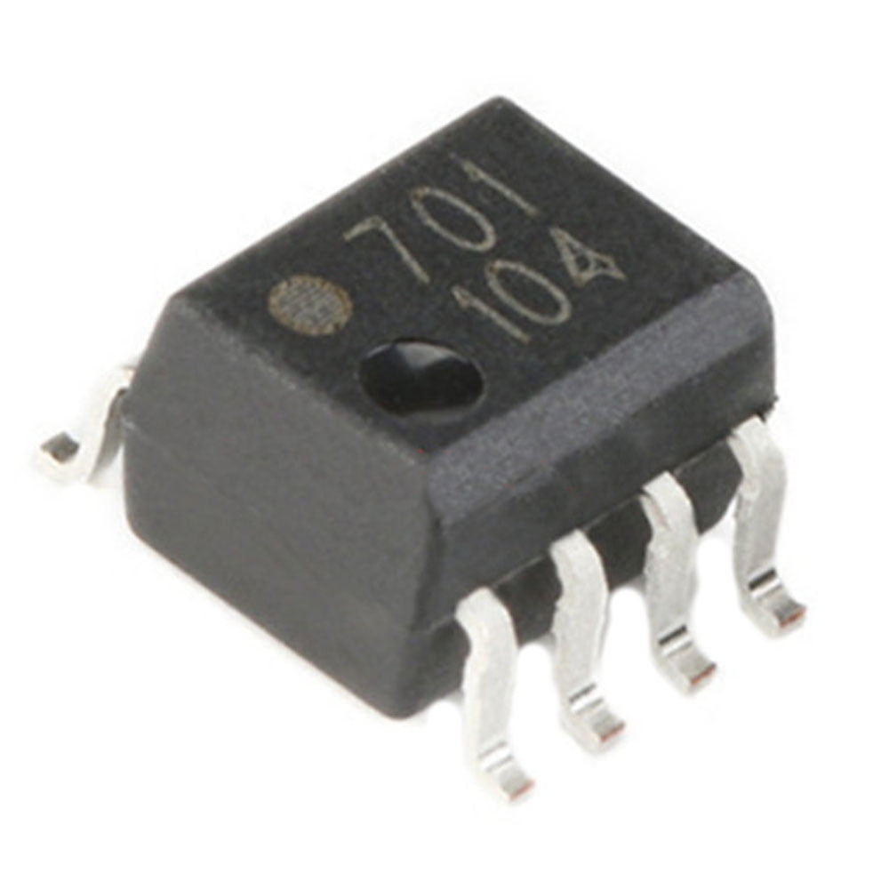 10pcs HCPL0701 Optocoupler 701 SMD SOP8 Low Input Current High Gain