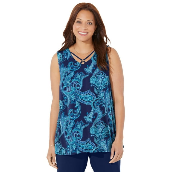 Catherines Women's Plus Size Anywear Tank