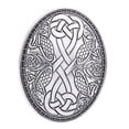 thumbnail image 2 of Broche de solapa Medieval nórdico aleación estilo Vintage 7,7x5,9 cm, 2 of 8