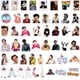 thumbnail image 4 of 100 Pack Harry Stickers, Waterproof Stickers, Pop Singer Decal, Pop Music Theme, Cool Trendy Cute Aesthetic Stickers Laptop, 4 of 4