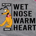 thumbnail image 3 of Mickey & Friends - Wet Nose Warm Heart - Toddler And Youth Girls Raglan Graphic T-Shirt, 3 of 4