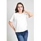 thumbnail image 1 of Blusa tejida de manga corta /Juvenil, 0257 (Blanco) blanco CH, 1 of 5