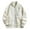 White, variant on Men's Lightweight Jacket Big and Tall Casual Long Sleeve Stand Collar Zippered Outerwear for Autumn