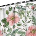 thumbnail image 4 of Waterproof Pioneer Shower Curtain 72x84 Inch Polyester Unique Cute Floral Shower Curtain for Bathroom Hotel Home Decor with 12 Plastic Hooks, 4 of 5