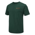 thumbnail image 2 of Men's Colosseum Green Miami Hurricanes OHT Military Appreciation T-Shirt, 2 of 4