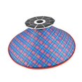 thumbnail image 1 of Gorro espumoso amplio con peligro de peces solares de pescado solar protección solar impermeable con tapa de enfriamiento de energía solar multifuncio red azul, 1 of 8