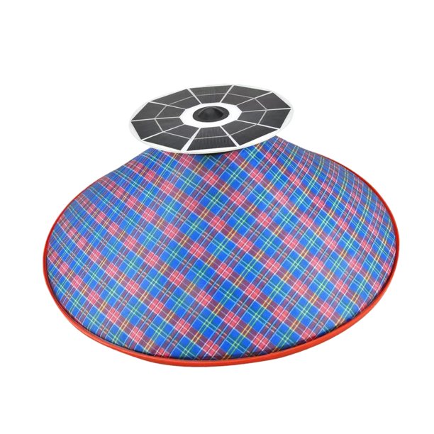Sombrero con Ventilador Solar para Pesca Al Aire Libre, Transpirable Y Portátil, para Hombres Y Mujeres, con Energía Solar, Ideal para Mochileros, Aca red azul