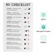thumbnail image 2 of Rv Checklist Note Boar Plastic Rv Checklist Memo Portable Rv Checklist Notepad Reutilizable Checklist Note Pad Notebook Para El Hogar Cocina Viajar Rv Camping Speravity EL014279-03, 2 of 5