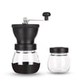 thumbnail image 1 of Molino de cafe Manual con Corte Ajustable y Compartimiento de Vidrio para 300 grs. Molinillo para realizar cafe molido. Moledor de cafe o especias con cuchilla de cerámica. Coffee grinder. Shuxiu Wang 8390615155359, 1 of 3