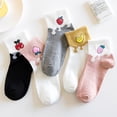 thumbnail image 1 of Sock Slippers Women Fashion Summer New Pattern Thin Pattern Cute Comfortable Non Sock, 1 of 3