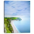 thumbnail image 2 of Etretat Aval Cliff and Rocks Normandy - Beach Photo Canvas Print, 2 of 3