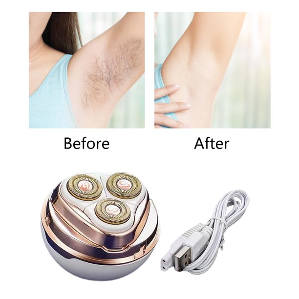 Depilación Femenina,Removedor de cabello Cabeza Piernas eléctricas Removedor de cabello, Corporal Cabezal para Mujer Liso,Amigable con la piel para el depilador de axilas shamjiam Depilación Femenina