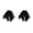 Black, variant on YIEMEEN Pack of 2pcs Elegant Fire Hand Bands Bracelet Sparkly Edge Statement Piece For Special Occasions
