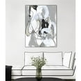thumbnail image 3 of Giant Art Canvas  24x32 Tangled Threads III Framed in Multi-Color, 3 of 3