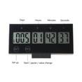 thumbnail image 6 of Digital Days Countdown Clock Timer Fitting for Vacation Retirement Wedding Project Meeting White/Black, 6 of 7