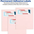 thumbnail image 2 of duomi-White Easy Peel Address Labels with Sure Feed, Laser,, 2 of 4