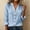 Sky Blue, variant on GZWYHT Gauze Long Sleeve Shirts For Women Spring Button Down Shirts Women Light Thin Summer Cotton Long Sleeve Women T Shirts Black L