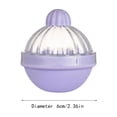 thumbnail image 2 of Whiskey Ice Spheres Mold, 2.4 Inch Slow Melting Spherical Ice Ball Maker with Silicone Tray, Reusable Large Round Ice Mold for Cocktails, Bourbon & Iced Drinks, Easy Release & Leakproof Design, 2 of 7