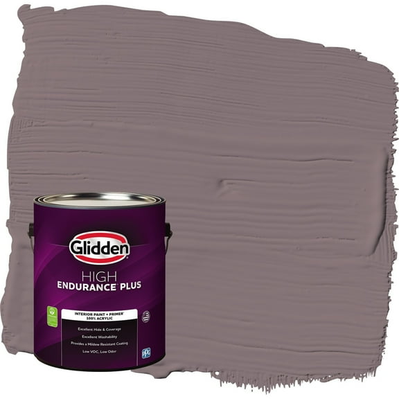 Glidden HEP Choo Choo / Purple Eggshell Interior Paint with Primer, 1 Gallon