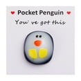 thumbnail image 3 of Pocket Penguin Animal Gift Thinking Of You Letterbox Hug Fused Glass BEST W0Y1, 3 of 9