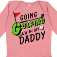 thumbnail image 4 of Inktastic Going Golfing with my Daddy- kids golf Boys or Girls Long Sleeve Baby Bodysuit, 4 of 5