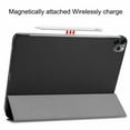 thumbnail image 5 of Dteck Slim Fit Case For New iPad Pro 11 inch 2020, Tri-Fold Standing Magnetic Flip Auto Wake Sleep Hard Case Cover For iPad A2068 A2230, Support Wireless Charging, Black, 5 of 8