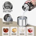 thumbnail image 3 of 20 Oz Bernese Mountain Dogs with Flowers Coffee Tumbler Double Wall Insulated Stainless Steel Water Bottle | Metal Reusable Thermoses Flask with Cup Cap | Leak & Sweat Proof with Anti-Dust Lid, 3 of 7