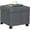 Dark Grey With Wheels, variant on 17" Square Storage Ottoman with Wheels, Upholstered Linen Movable Cube Footrest & Extra Seat with Flip Top for Living Room, Bedroom, Dark Grey