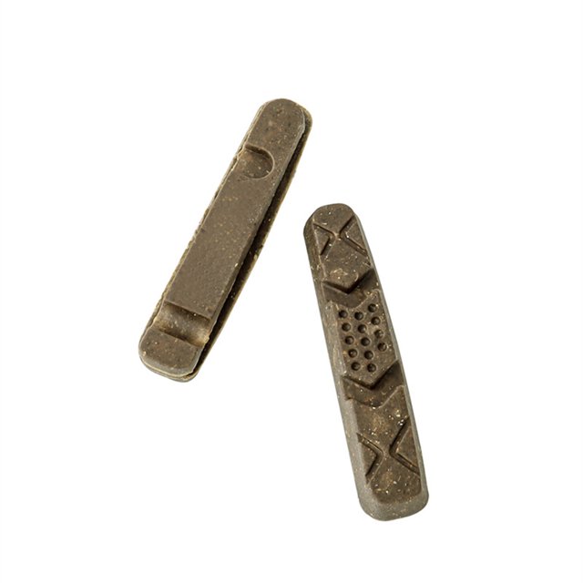 Soidarity 1 par de pastillas de freno, bloque de tope de rueda, accesorios de bicicleta, pieza de bicicleta para reemplazar Ciclismo Marrón Soidarity OD020647-03