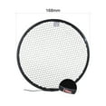 thumbnail image 4 of 7" / 180mm Elinchrom Mount Standard Reflector Diffuser Shade Shade with 10° 30° 50° Honeycomb Grids for Elinchrom Mount Studio Strobe Flash Speedlite and Commercial Photography Accessory, 4 of 7