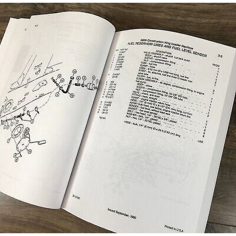 Case 580 Super K 580SK Service Manual, Operators & Parts Manual -4- MANUALS SET