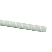 Eco Pultrusions Fiberglass Pultruded Bar 1/2-Inch x 72-Inch Fiberglass Rebar (6Pack)