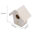 thumbnail image 2 of OUNONA Wooden Bird Nest with Simulated Tree Branch Design for Pet Bird Comfort, 2 of 8
