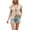 Beige, variant on Women's Summer Short Sleeve Crochet Tie Front Open Knit Cropped Cardigan Lightweight Sweater Cover Up Clothing